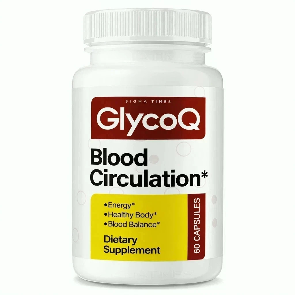 GlycoQ Blood Support, Premium Glyco Q Glycogen Control for Health, Free Shipping