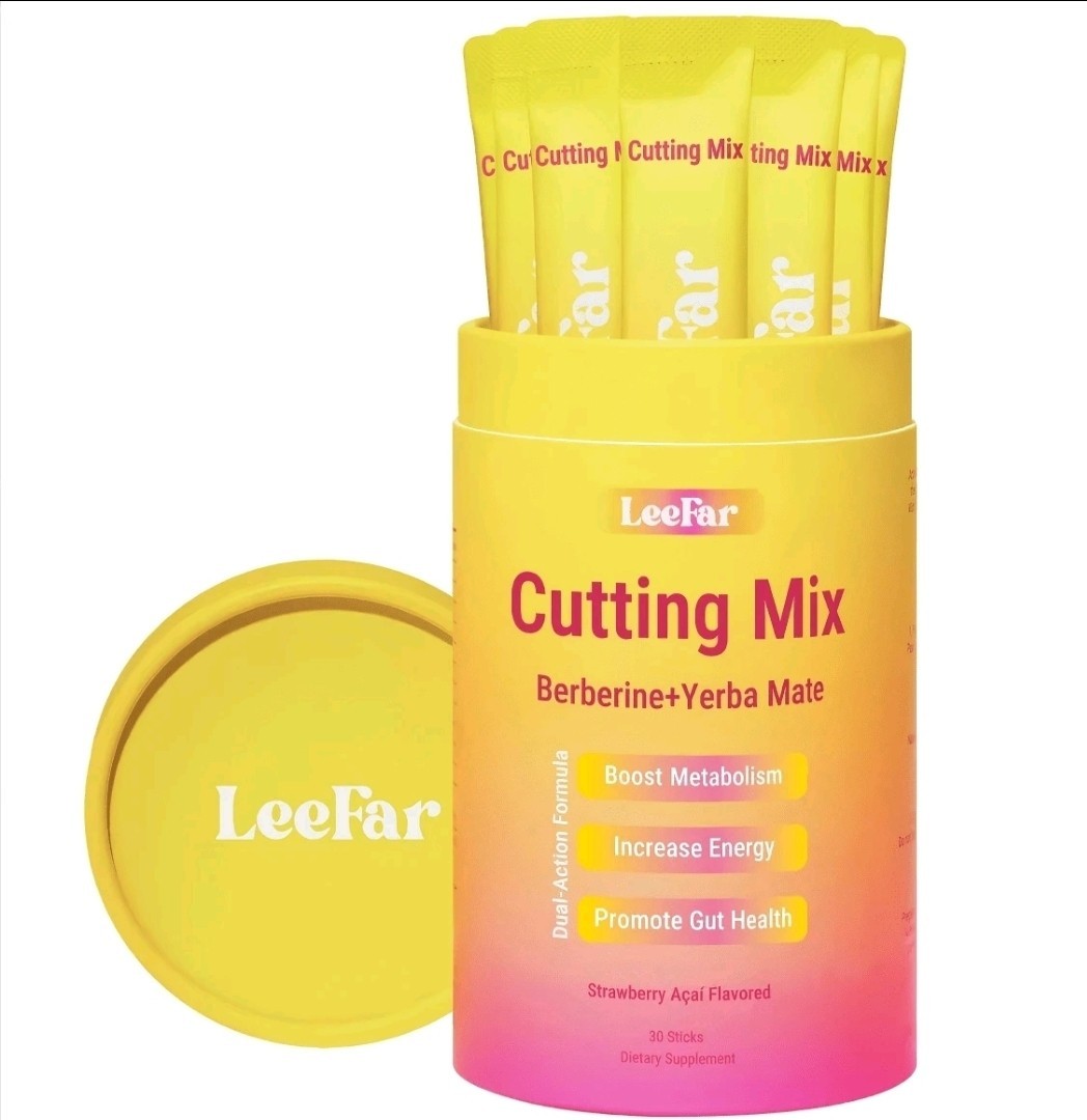 LeeFar Cutting Drink Mix –| Strawberry Açaí Flavor – 30 Servings,For Women
