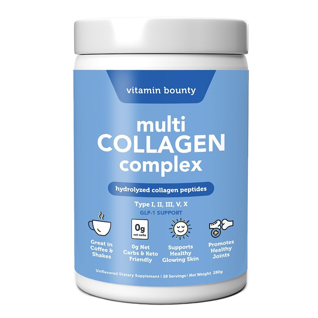 Vitamin Bounty Multi Collagen Complex – Hydrolyzed 8.25 Ounce (Pack of 1)
