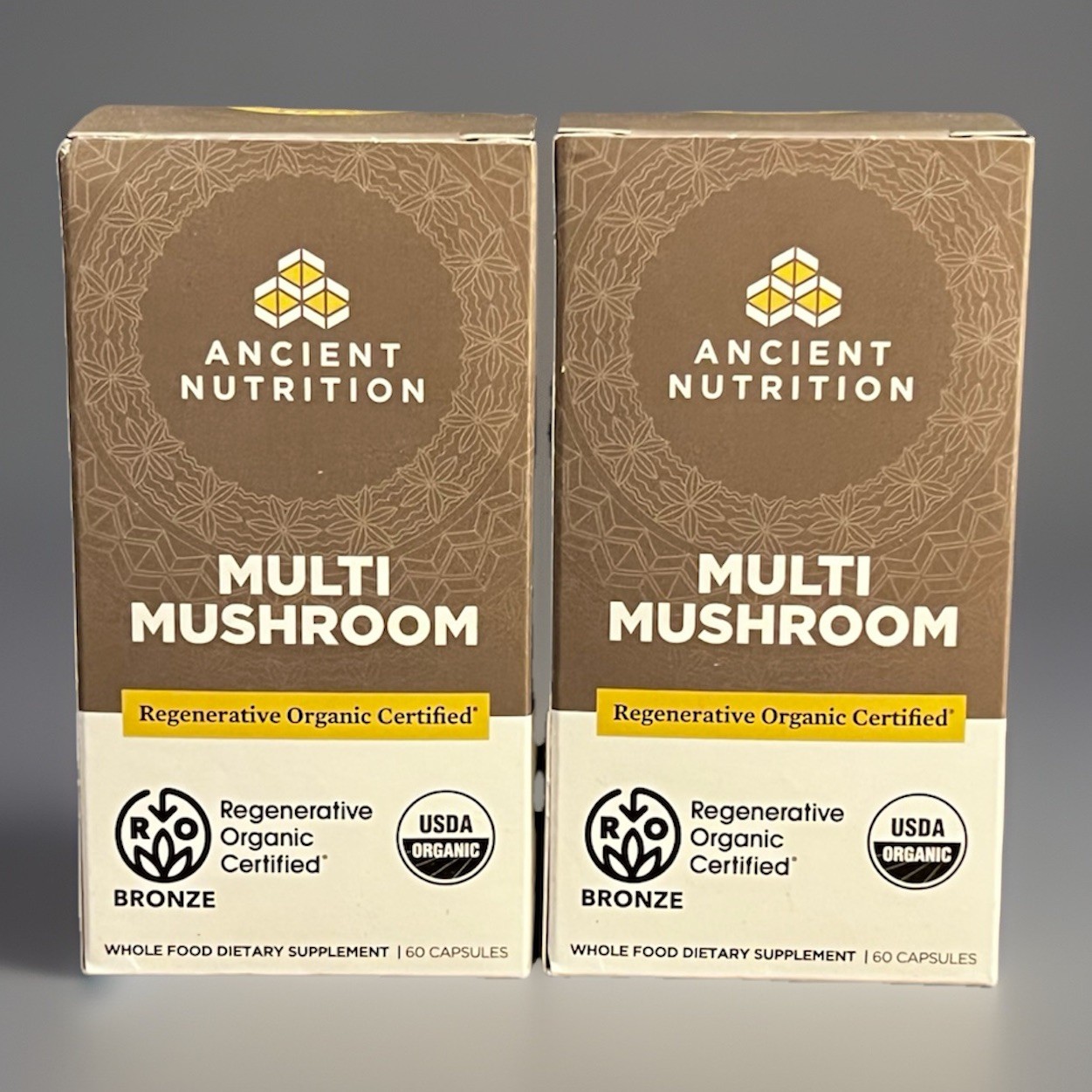 (2-Pack) Ancient Nutrition – Organic Multi-Mushroom Blend ($100 Value!)