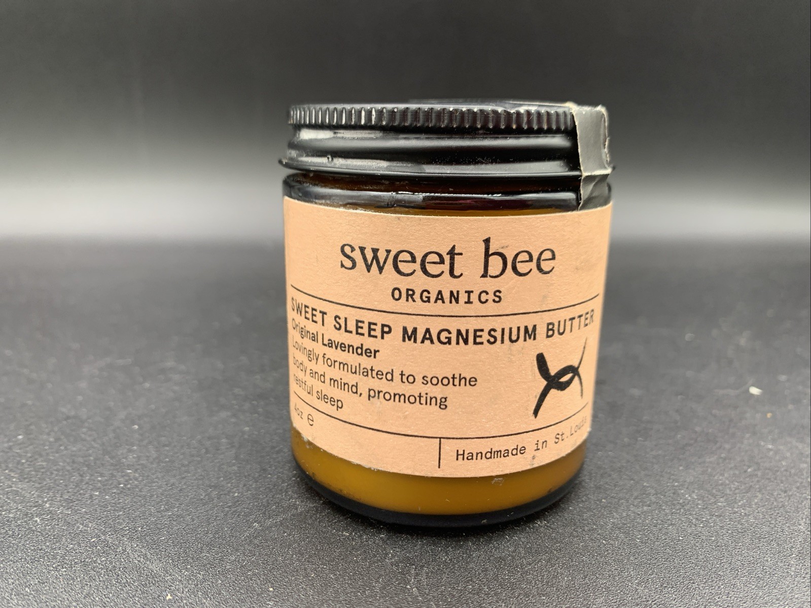 Sweet Bee Organics Magnesium Butter Sweet Sleep Lavender Scent 4 Oz – SEALED