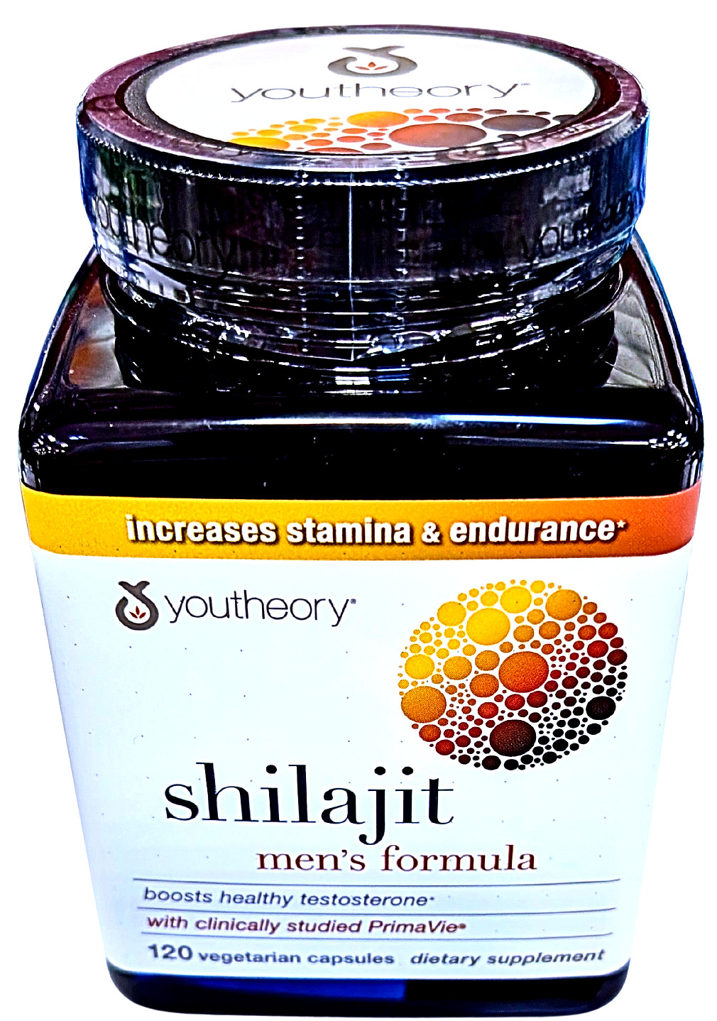 Youtheory Men’s Shiljit Capsules 120 Count EXP 03/2028