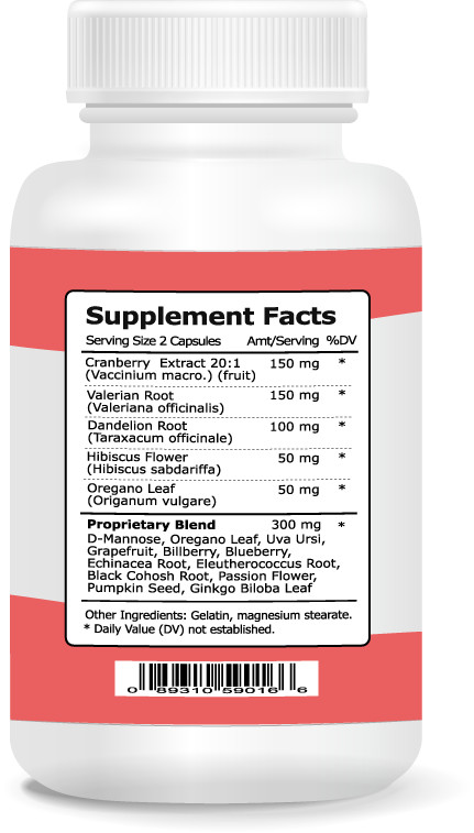 Urinary Tract Health, 100% Natural Medicinal Herbs, Bladder Support