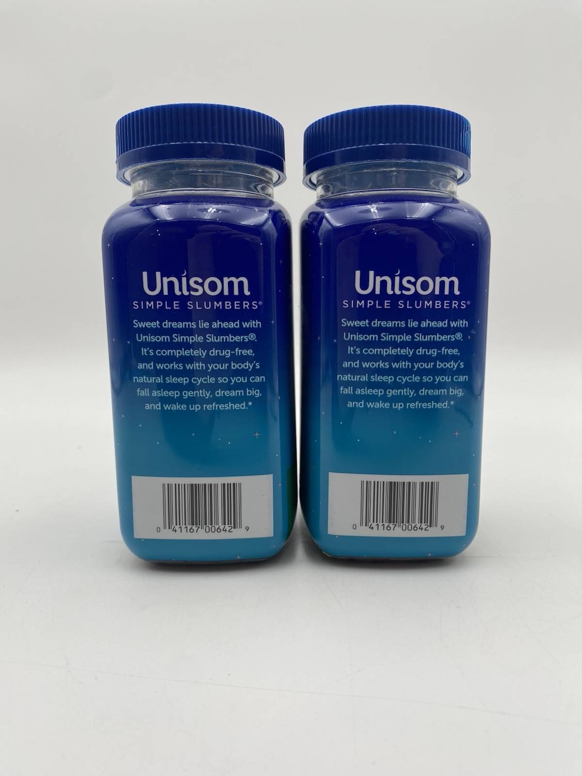 Unisom Simple Slumbers Drug-Free Sleep Aid Gummies, Melatonin 5mg, 120 Ct X 2