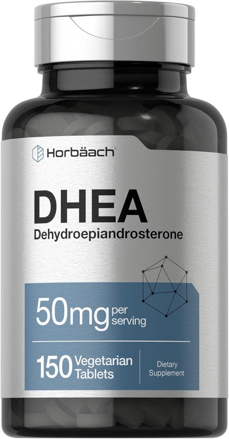DHEA 50 Mg Immune Metabolism Energy Levels Support Hormone Balance, 150 Tabs