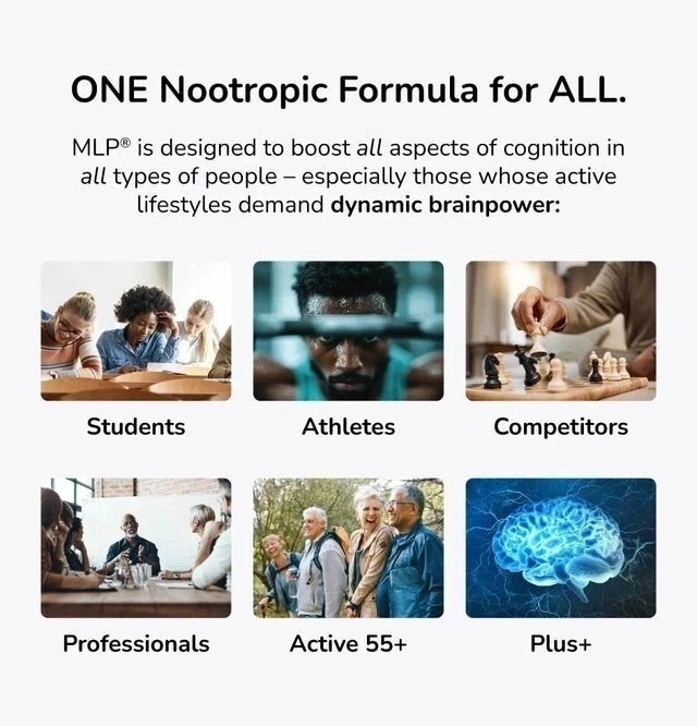 Universal Nootropic – Focus Memory Plus Mental Clarity 60 Capsules