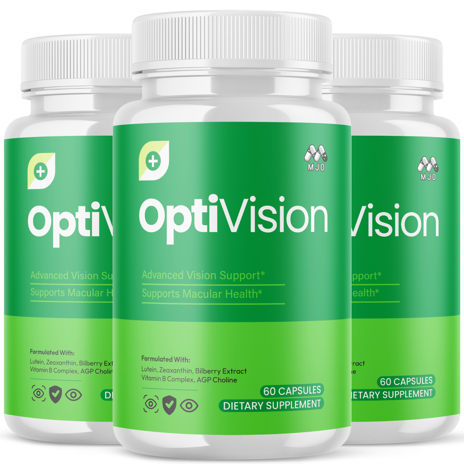 (3 Pack) OptiVision Pill Advanced Vision Support Supplement Opti Vision 180 Caps
