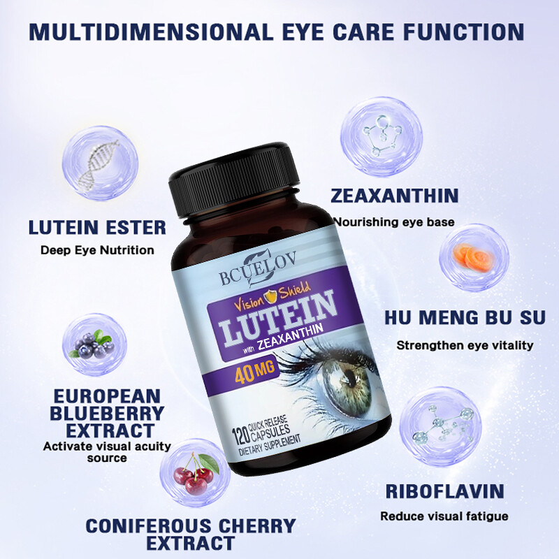 Eye Health Supplement, Lutein and Zeaxanthin, Vision Health, Eye Strain Support