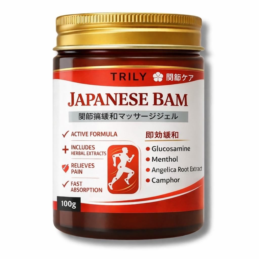 Japanese Instant Pain Relief Soomthing Massage Bam 100g (Pack of 1)