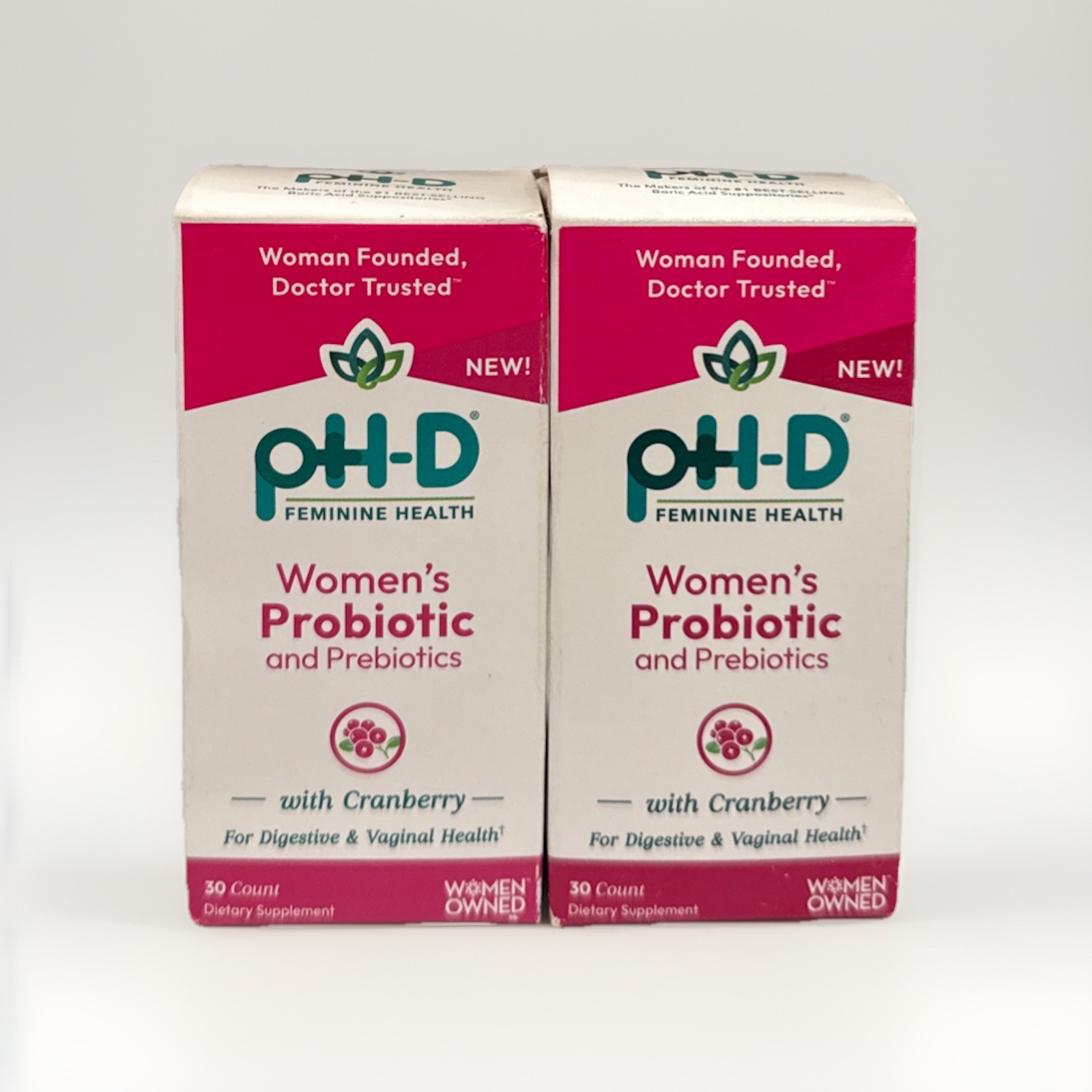 pH-D Feminine Health Women’s Probiotic and Prebiotics, 30 Capsules EXP 02/2026