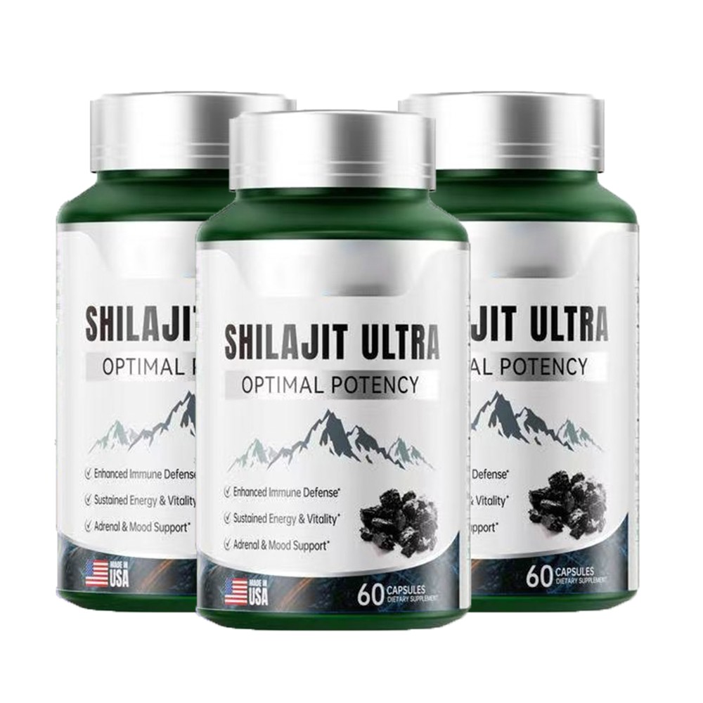 Shilajit Clean Ultra Optimal Potency, Shilajit Extract with L-Arginine, 60 Count