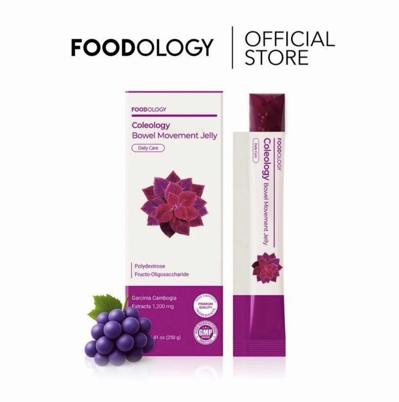 Bowel 10 Jelly Movement Sticks – Fiber + Garcinia Cambogia Coleology Foodology