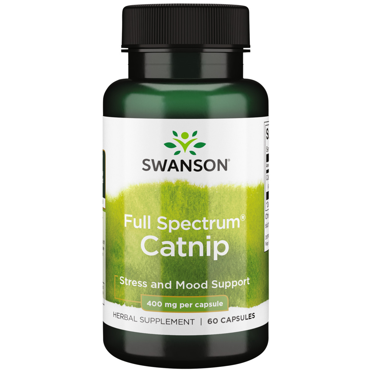 Swanson Full Spectrum Catnip 400 mg 60 Capsules