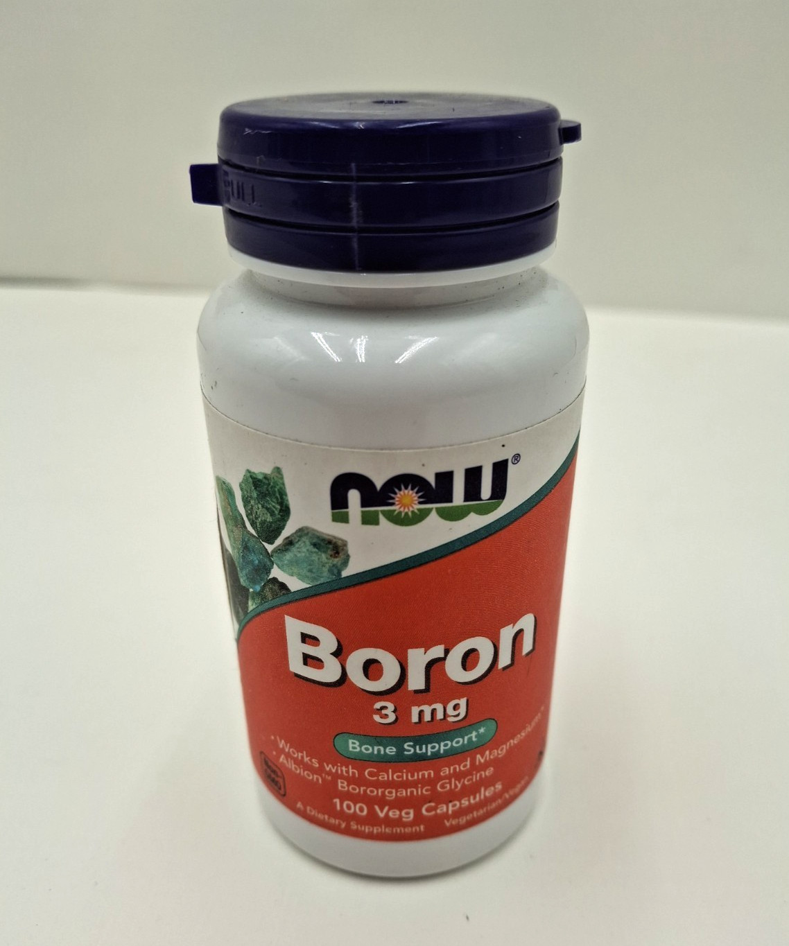 Now Foods Boron 3Mg 100 Capsules Mineral Supplement Health And Beauty, Exp 9/26