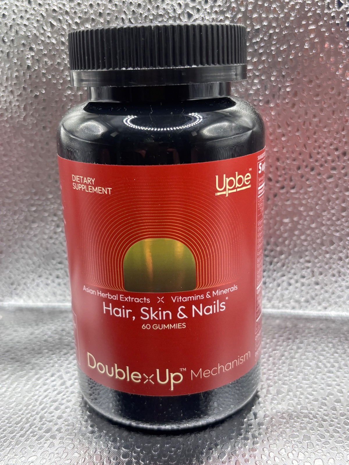 Upbe 6000mcg Biotin Hair Skin & Nails Gummies – 60 Count – 16-in-1 Supplements