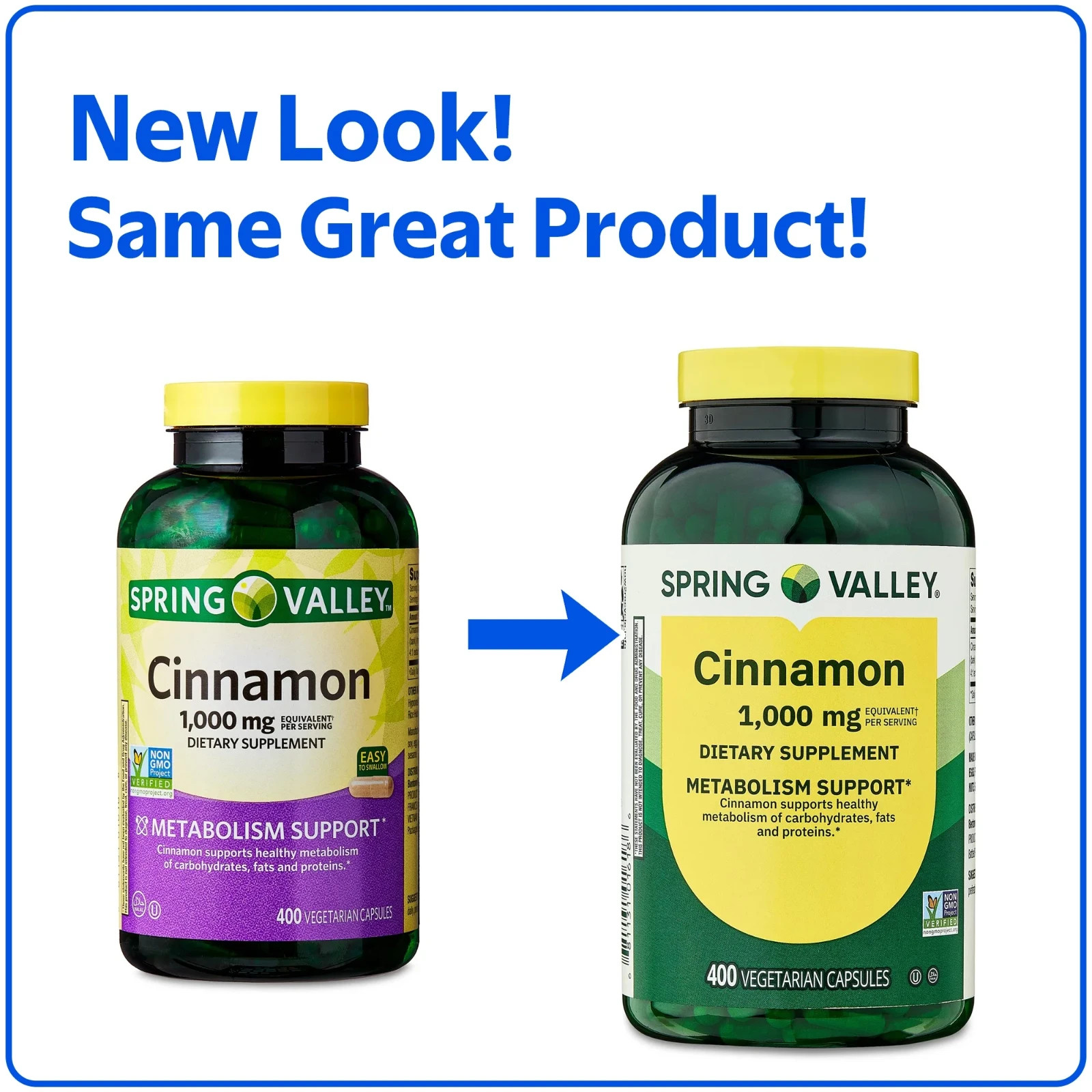 Cinnamon Dietary Supplement, 1000 Mg, 400 Count