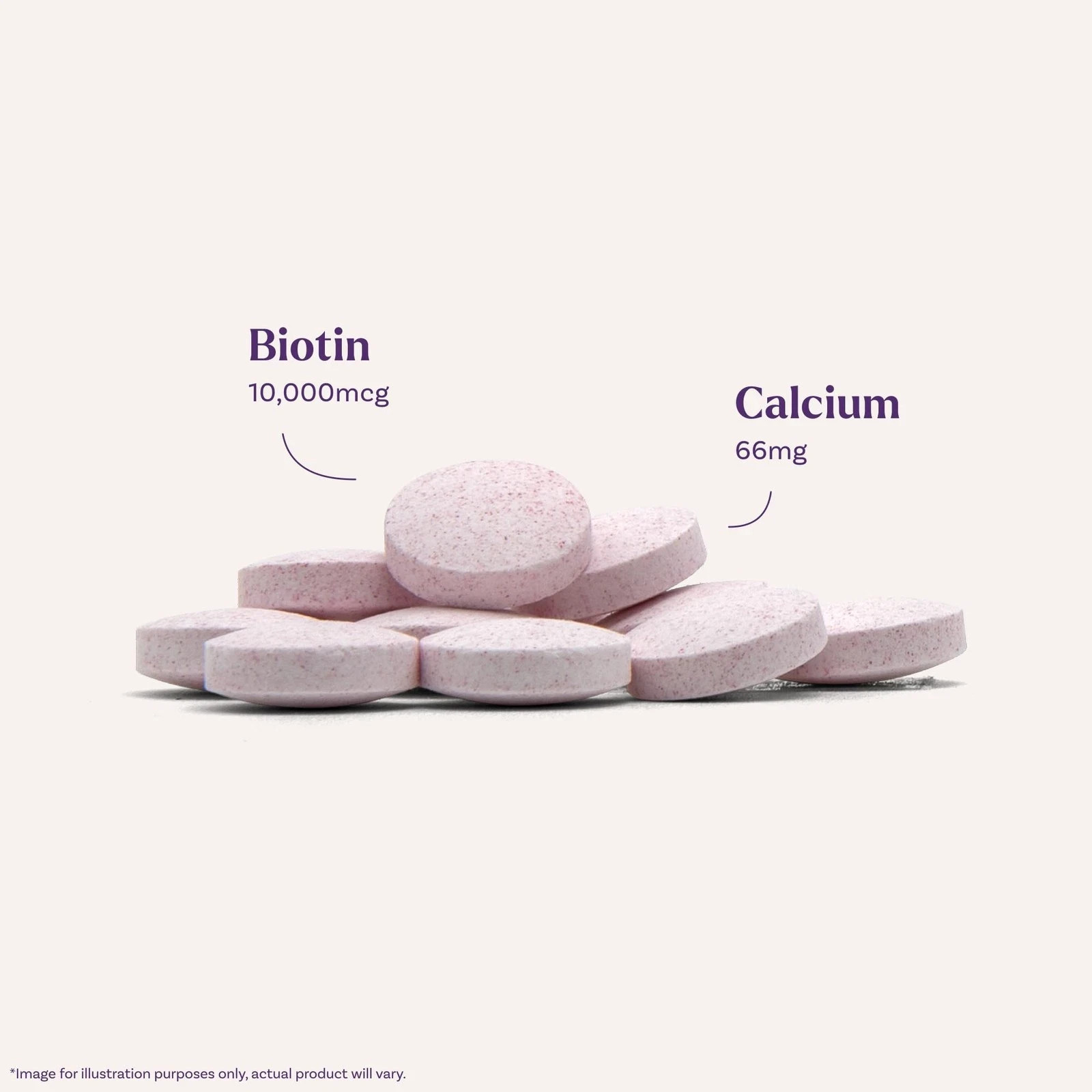 Natrol Beauty Biotin 10,000mcg Vitamins for Beauty, 100 Tablets, 100 Day Sup…