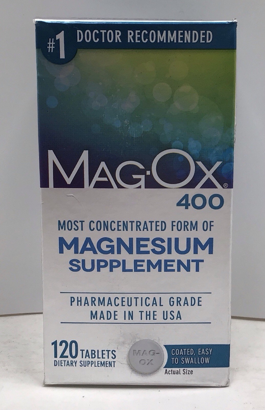 4X MAG-OX 400 MAGNESIUM SUPPLEMENT 120 CT EACH EXP 01/2027+
