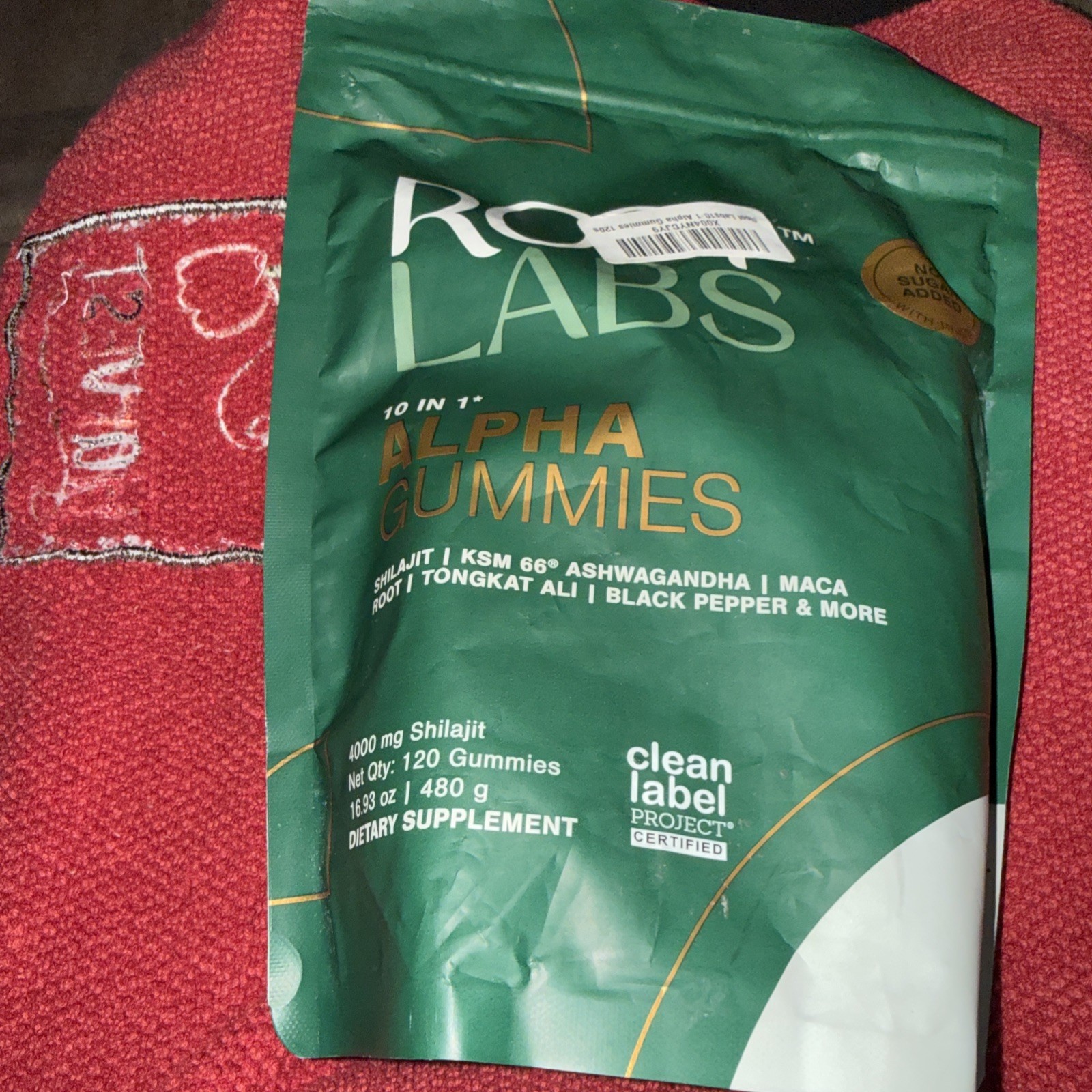 Root Labs 10 In 1 Alpha Gummies 16.93 oz Exp. 3/2027 ~ 120 Gummies