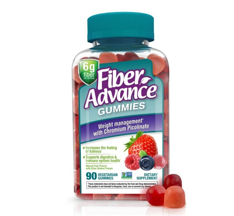 Fiber Advance Weight Management Gummies | 100% Plant Based Fiber for Digestiv…