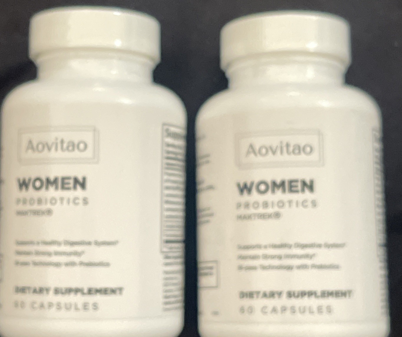 Probiotics For Women By Aovitao 2-Pack Exp 6/2026