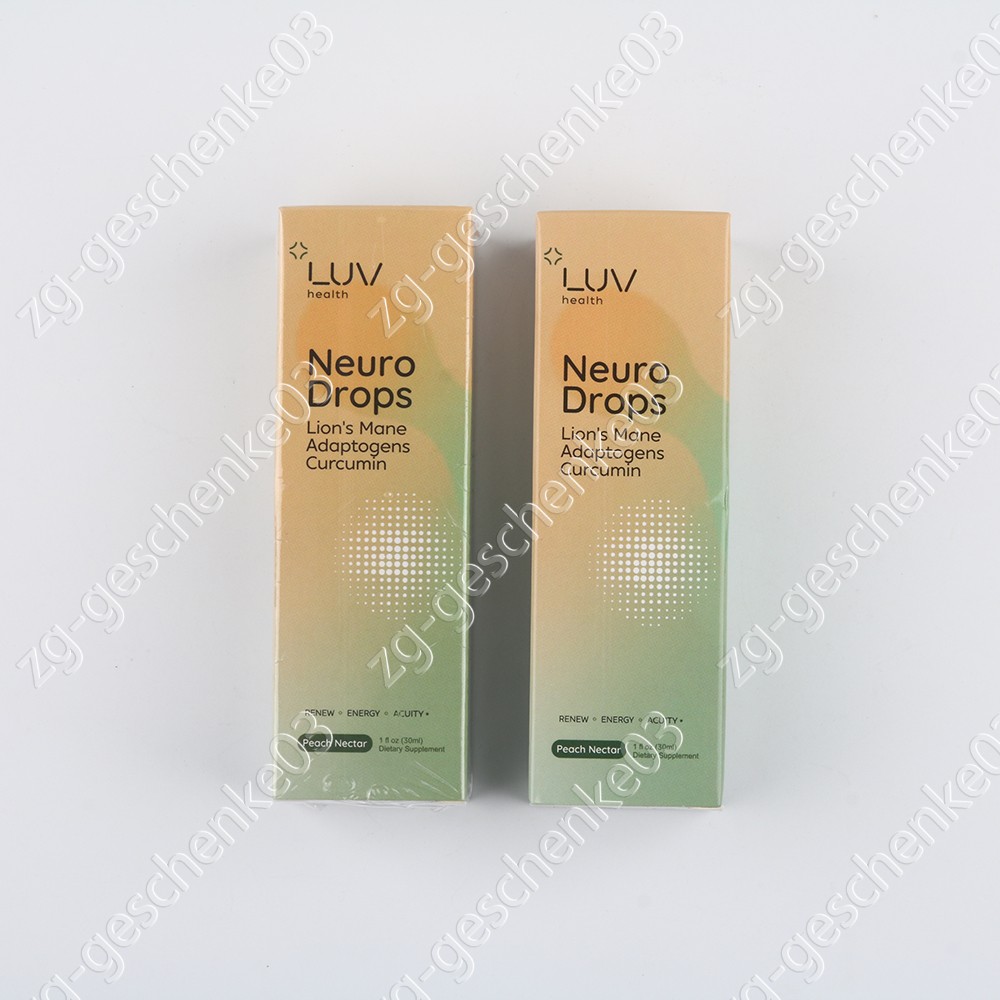 LUV Neuro Drops w/ Organic Lion’s Mane & Mushroom Support Nerve & Immune System