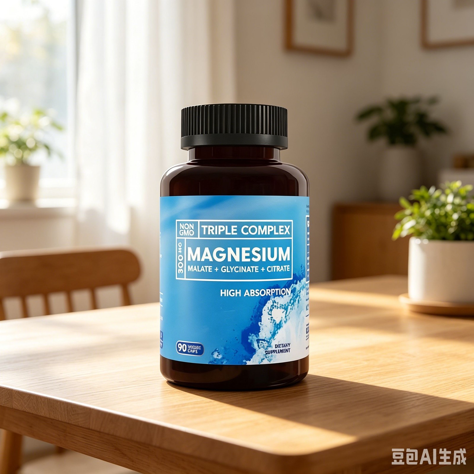 BioEmblem Complex Mag Triple | 300mg Magnesium Glycinate, Malate & Citrate