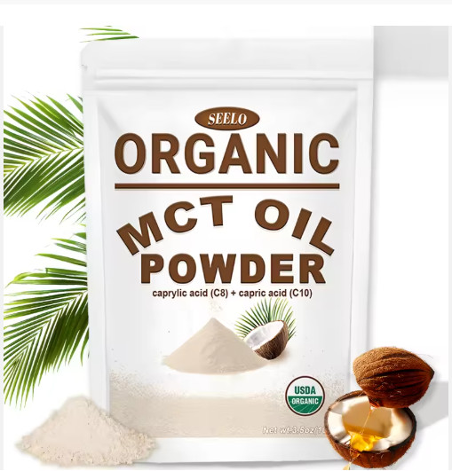 New Healthcare Mct Oil Powder C8+C10 Organic Coconut Oil Powder Mct Powder
