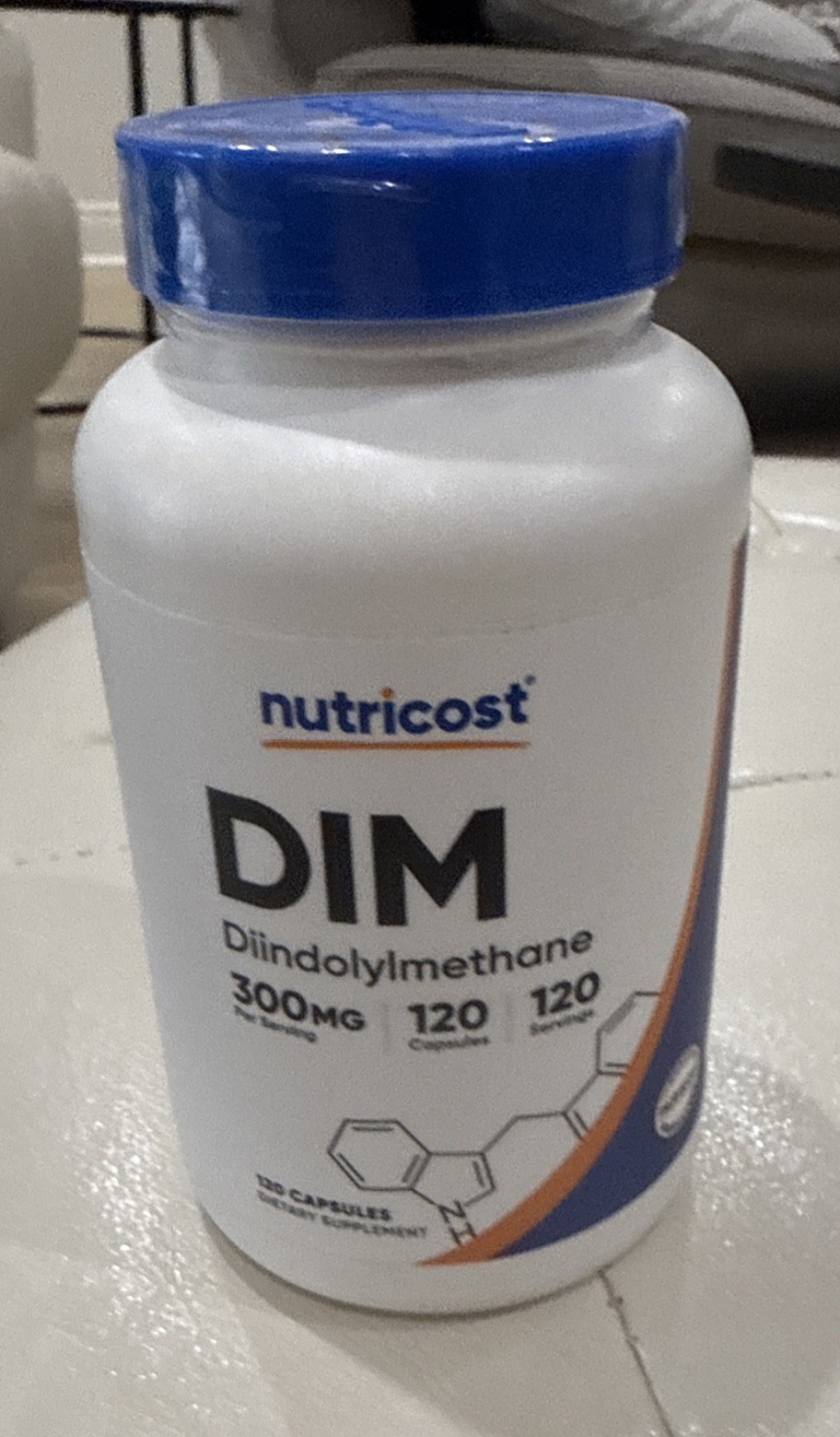 Nutricost DIM (Diindolylmethane) 300mg, 120 Capsules with BioPerine