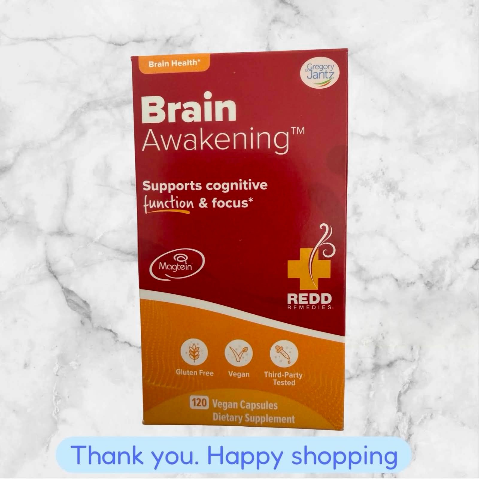 Redd Remedies Brain Awakening 120 Capsule EXP05/2027+ BRAND NEW SHIPPING