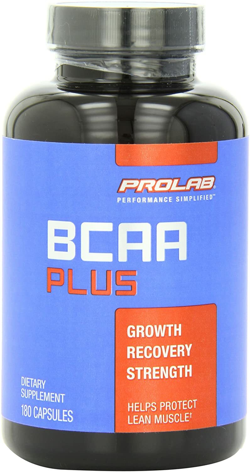 Prolab BCAA Plus – Growth, Recovery, Strength, Lean Muscle | 360 Caps (2 x 180)