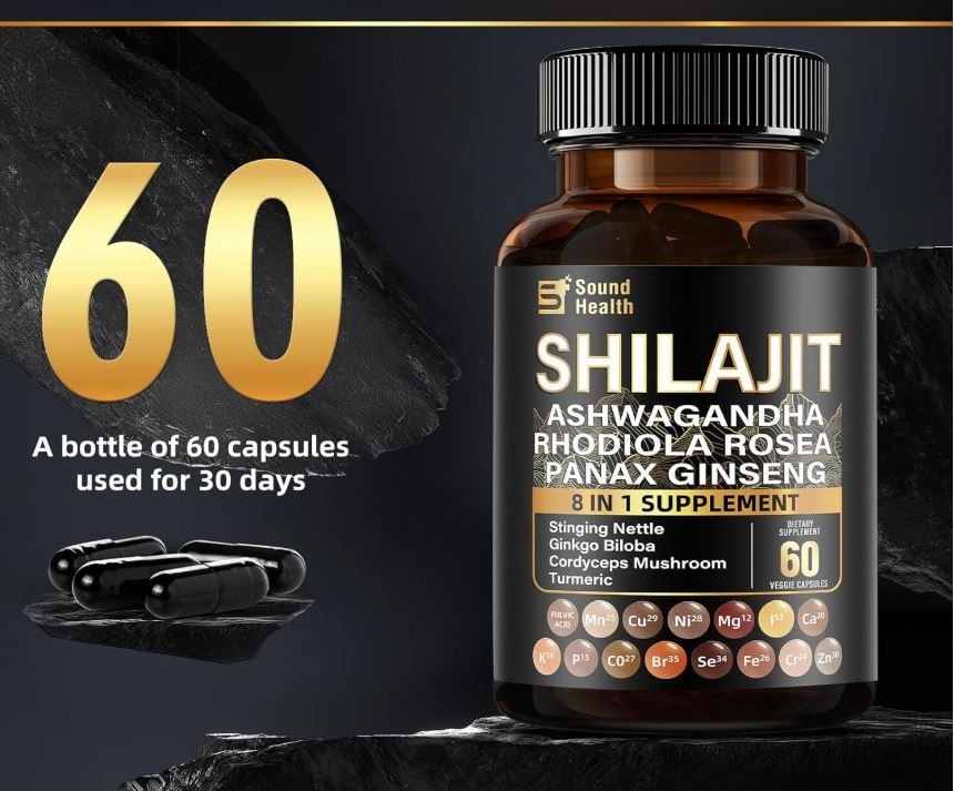 Pure Shilajit, 10,000MG + ✅ 8 in 1 Concentrated ✅ Trusted sellers since 2001!
