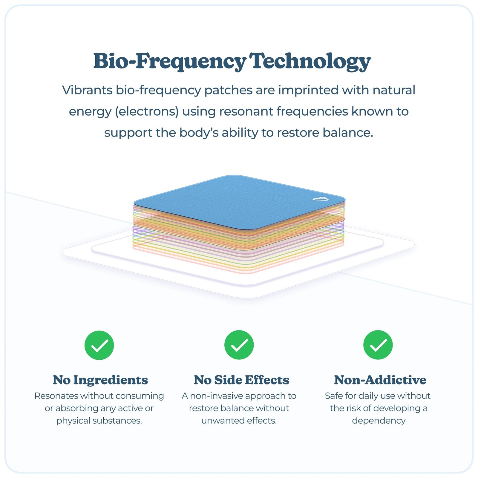 Vibrants Calm Down Patches | Essential Pack of 28 Natural Bio-Frequency Patch…