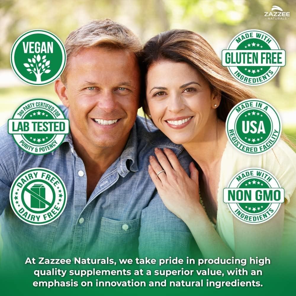 Zazzee Mullein 10:1 Extract, 3000 mg Strength, 60 Vegan Capsules, Kosher
