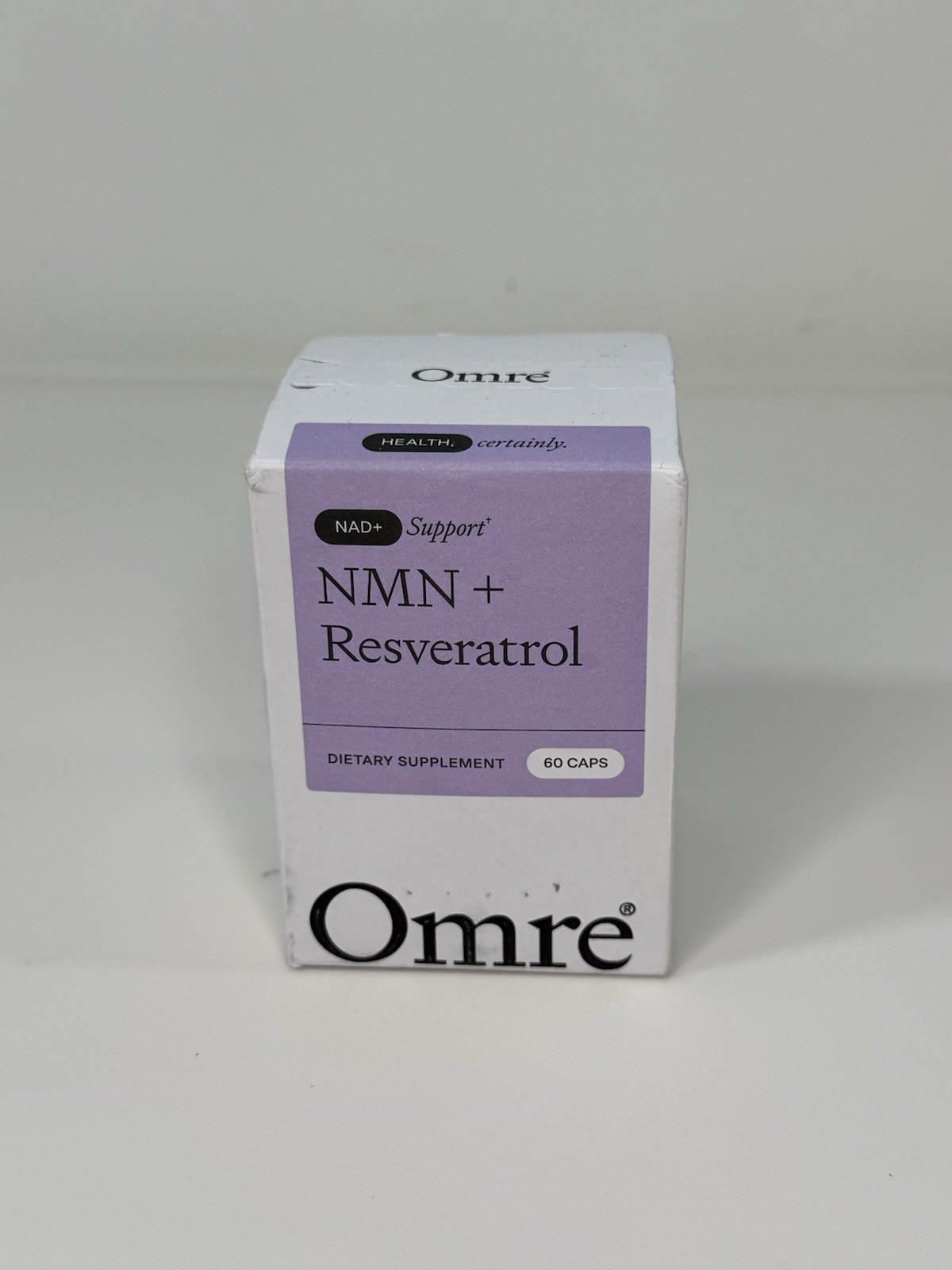 Omre Support Resveratrol Dietary Supplement 60 Caps – Brand New Seal