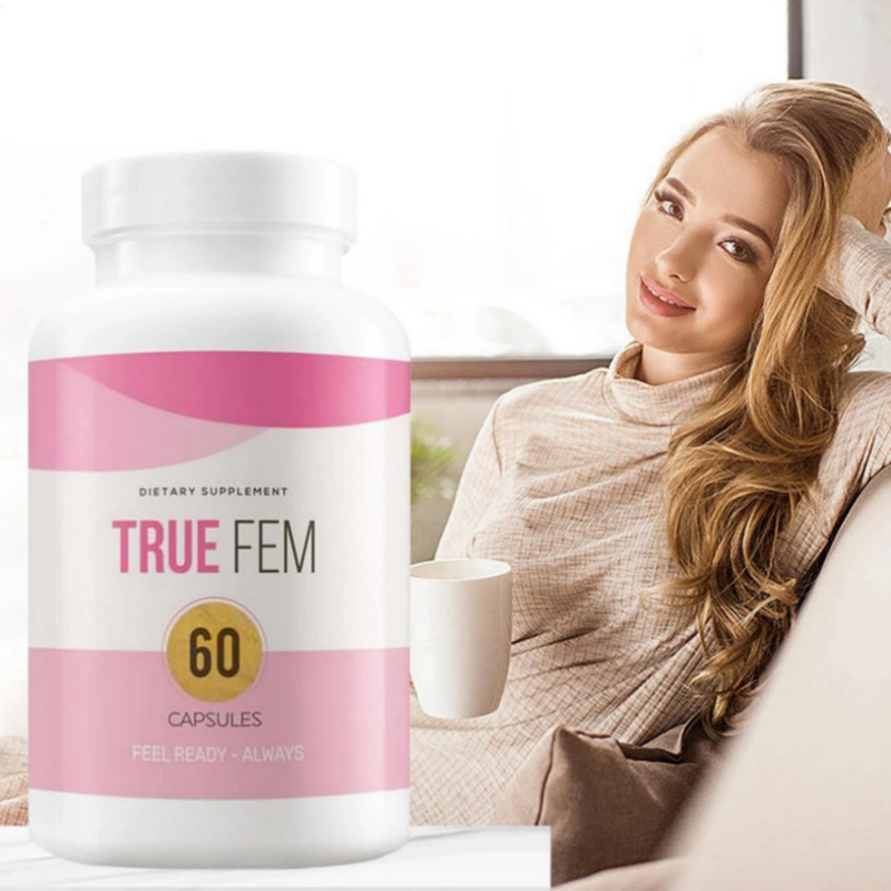 True Fem Vitamin ，Truefem 13-in-1 Capsules Vegan, Women’s Daily Balance (1Pack)