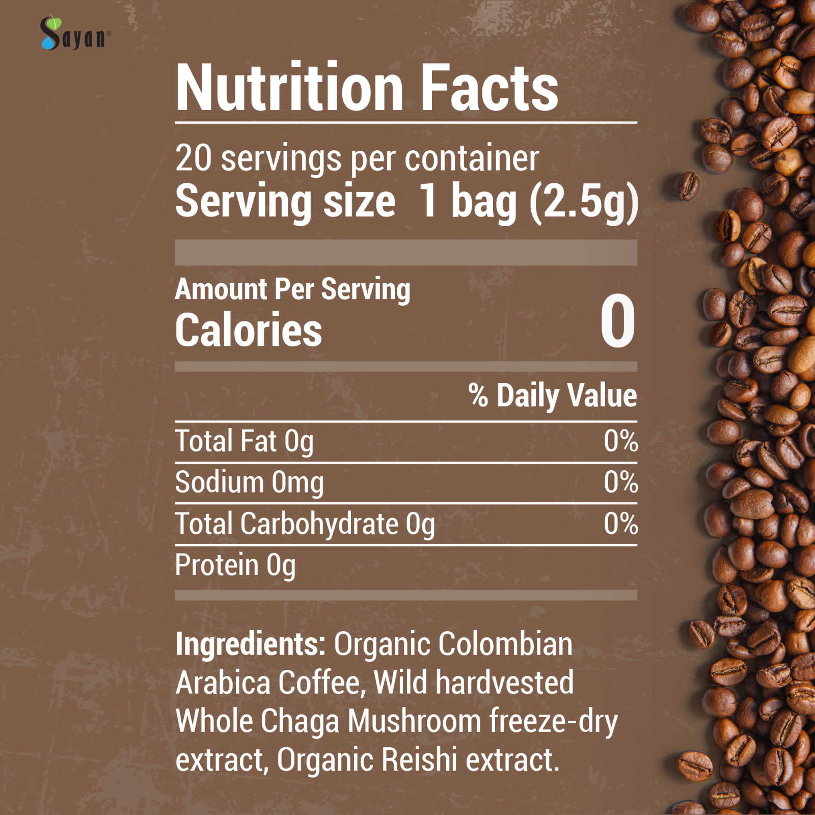 Best Mushroom Coffee Organic Ganoderma Reishi Alternative For Healthy Gut 20 Pak