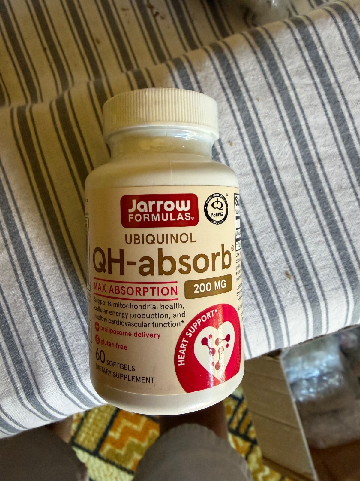 2 bottles of Jarrow Formulas Ubiquinol QH-Absorb Softgels, 100mg, 60 12/25+