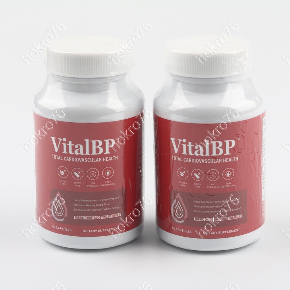 Vital BP Blood Pressure Support Supplement Cardiovascular Health 60 Capsules