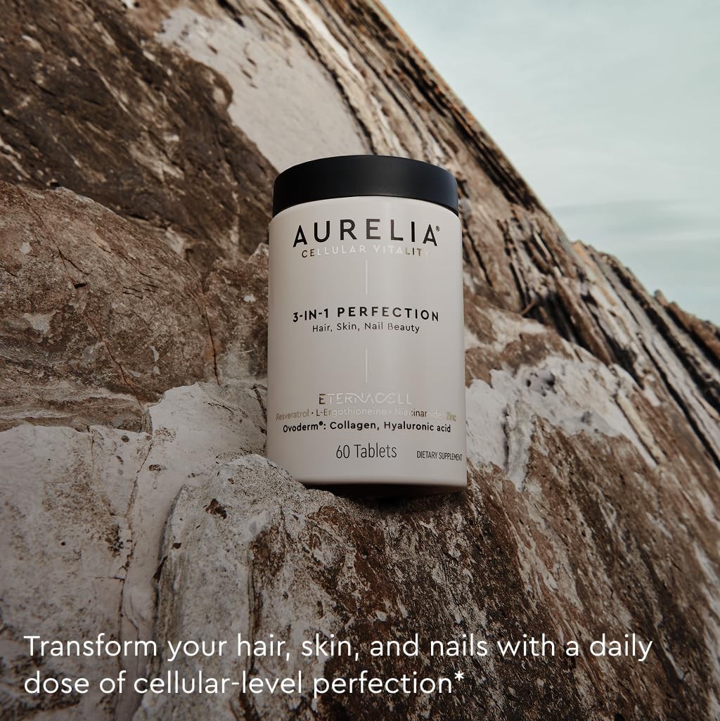 Aurelia 3-In-1 Cellular Anti-Aging Collagen Hair Skin Zinc Resveratrol