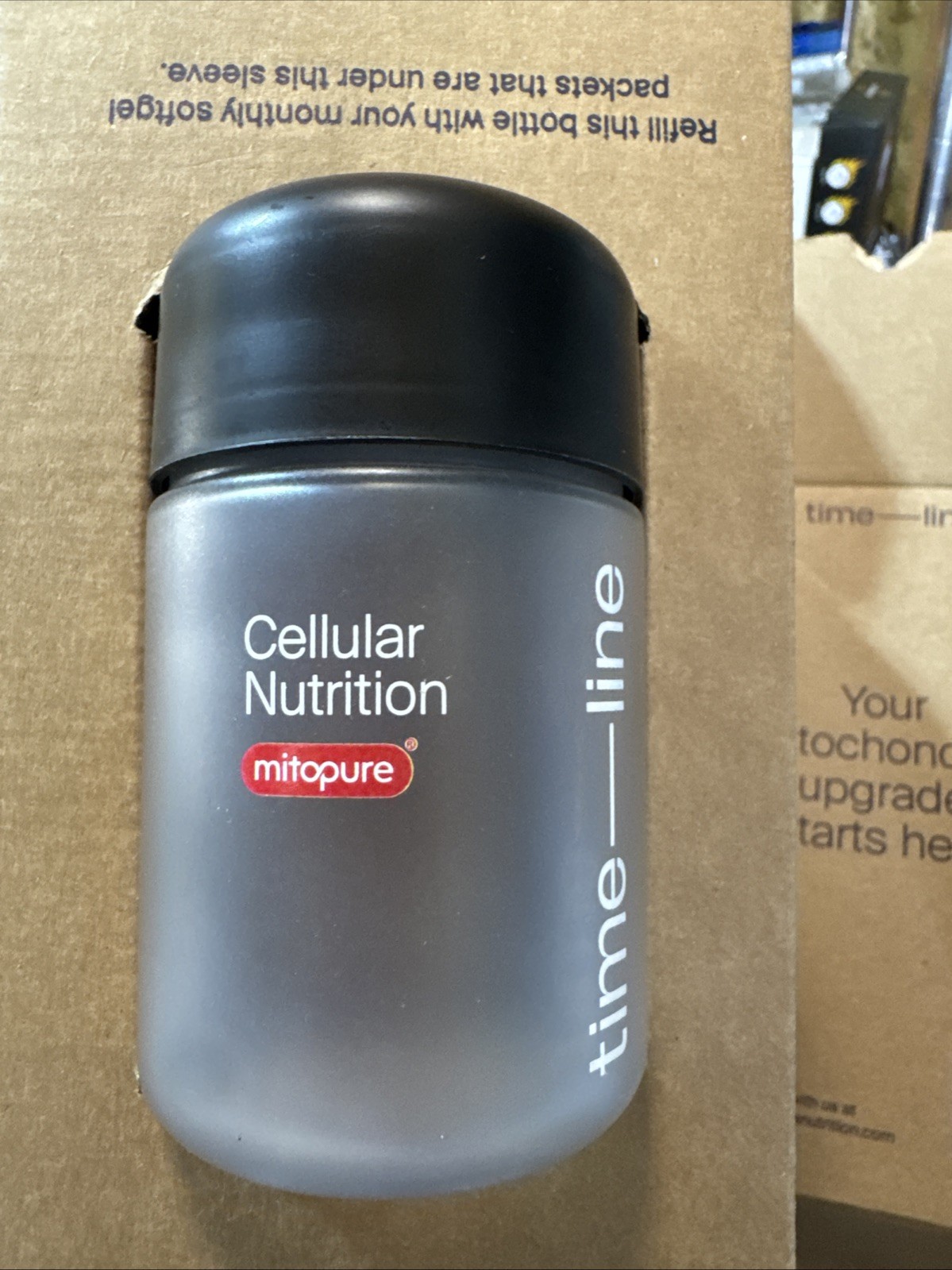 Timeline Cellular Nutrition Mitopure 500 MG Mitochondrial Revitalizer 60 Softgel