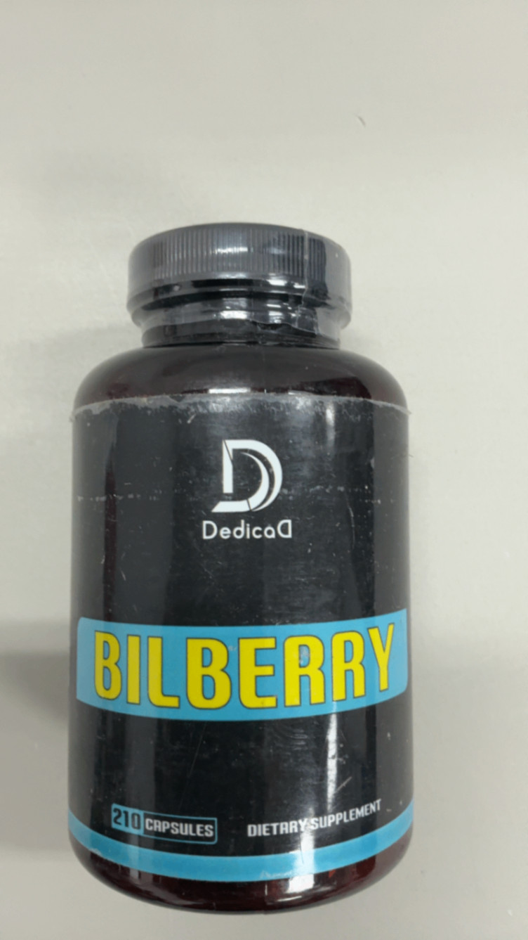 DEDICAD Bilberry 210ct Capsules