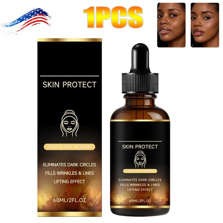 5x Skin Protect Serum Black Women Gentle Facial Skin Care Moisturizing Serum