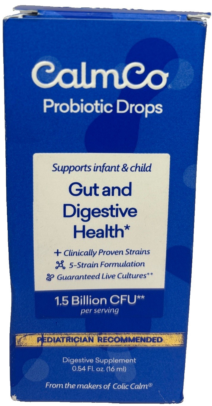 CalmCo Probiotic Drops—Infant Child Gut Health—15ml 1pc—See Below—SHIP N 24 HOUR