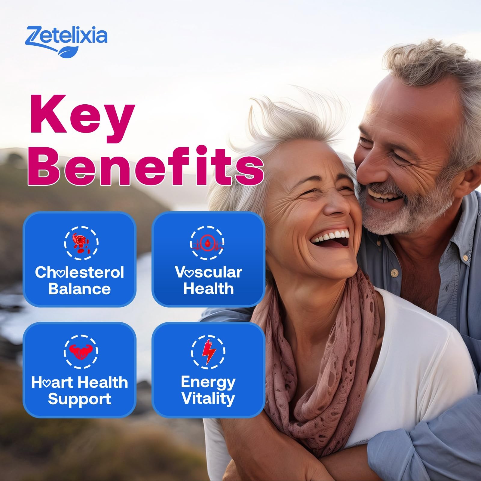 Cholesterol Gummies, Cholesterol Supplements with 2000mg Plant Sterols & Stanols