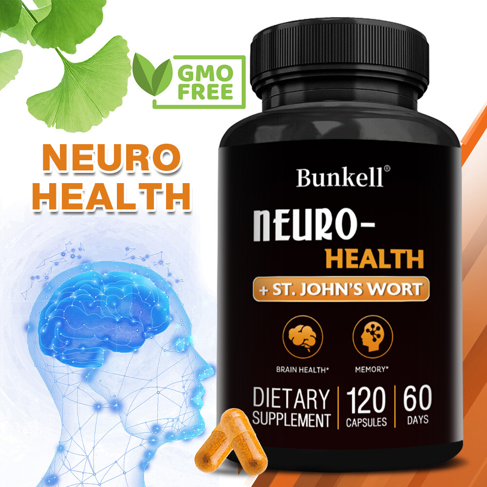 NEURO HEALTH, Healthy Brain Memory Support, Nootropic Supplement