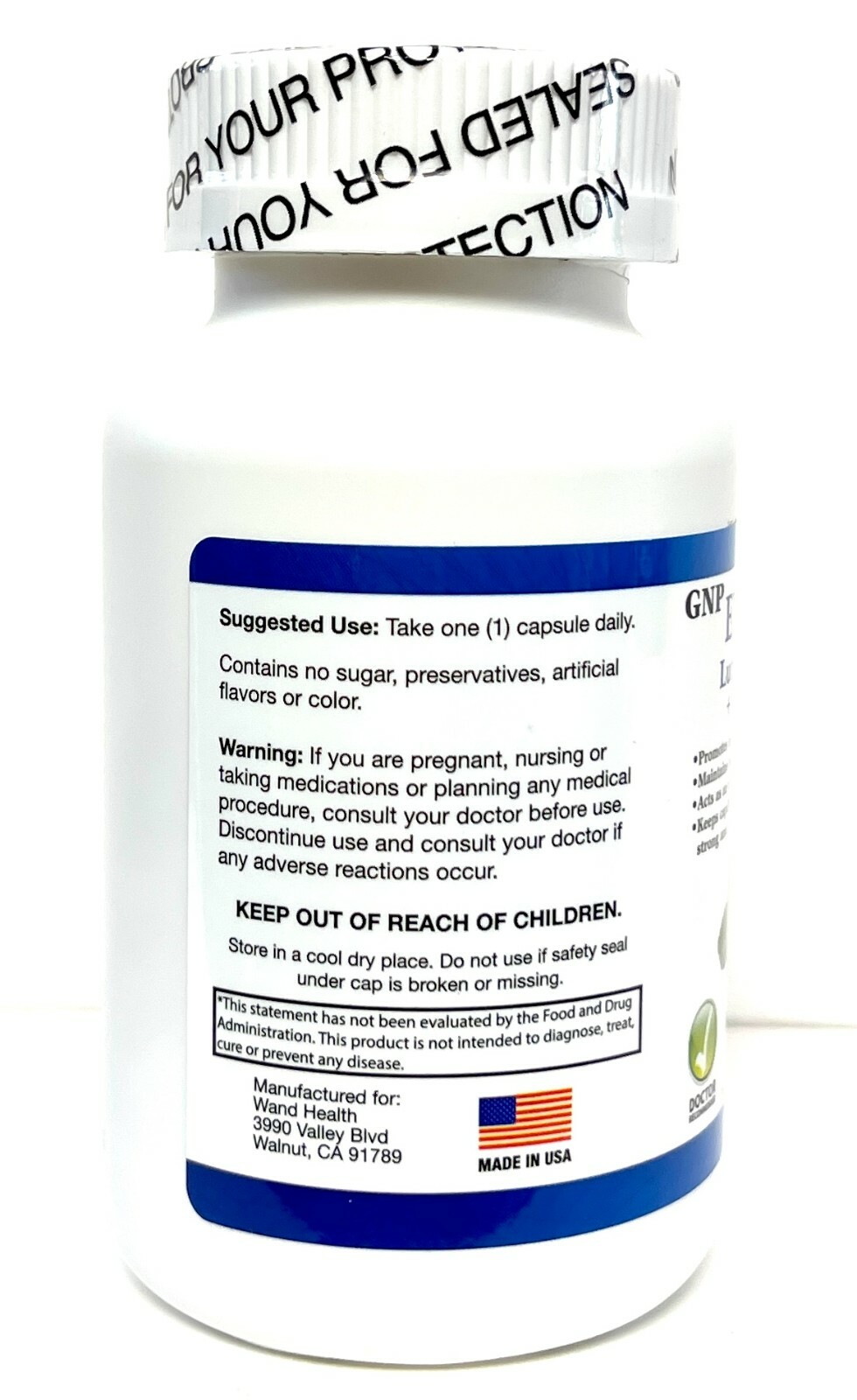 Eye Pro-Lutein, Bilberry & Zeaxanthin (120 Caps) by GNP Eye Lutein. Exp 01/2025