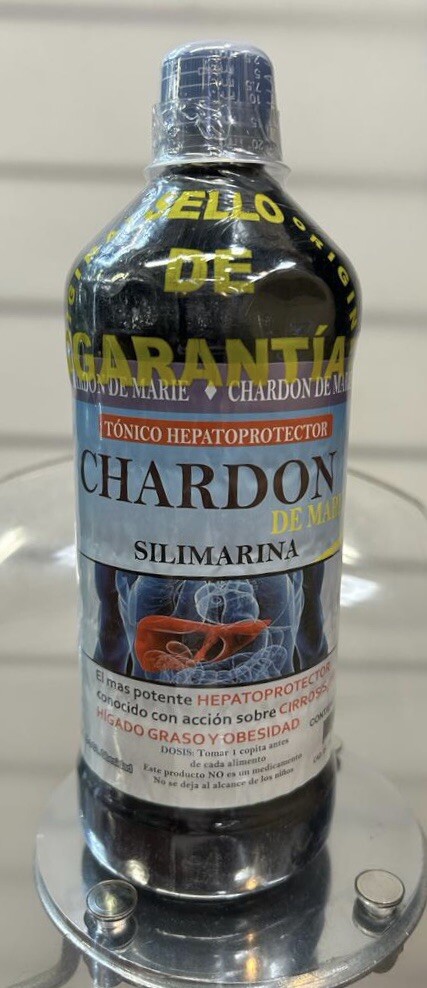 NUEVO CHARDON DE MARIE Tonico Potente Tonic 100% Natural 1 litro 33.8OZ