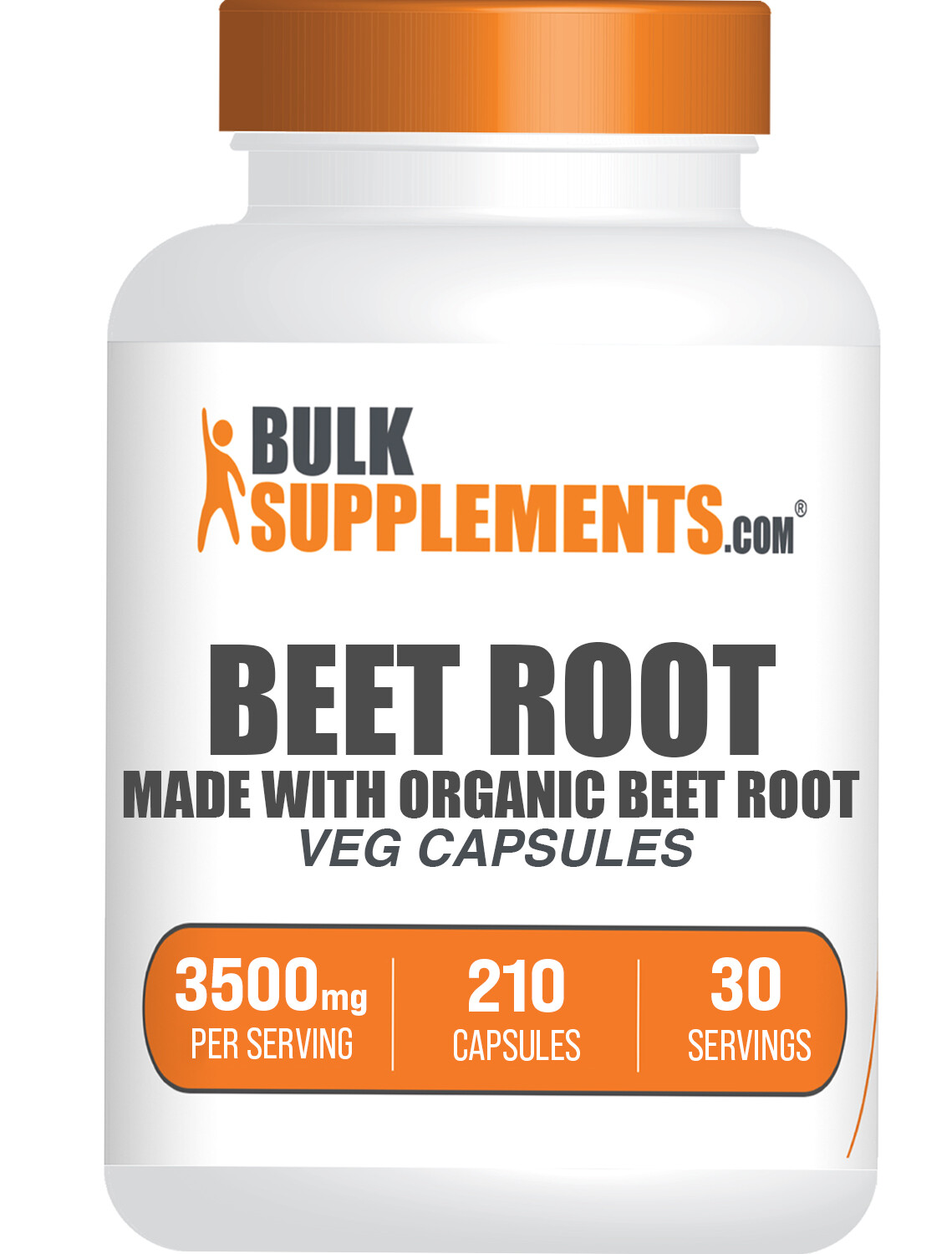 BulkSupplements Beet Root 210 Capsules – 3500mg Per Serving