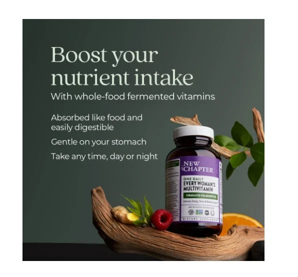 New Chapter Every Woman’s One Daily 55+ Multivitamin 72 Count